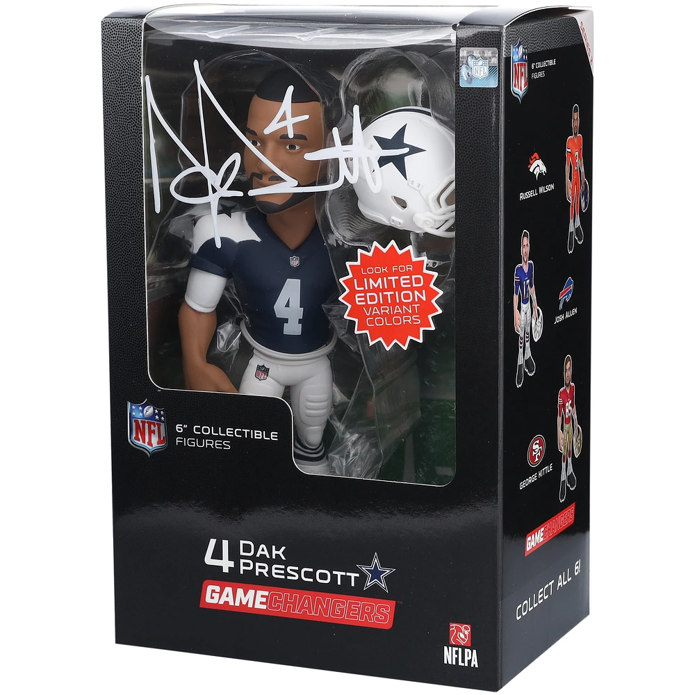 Dak Prescott Dallas Cowboys Autographed GameChangers Series 2 6" Figurine