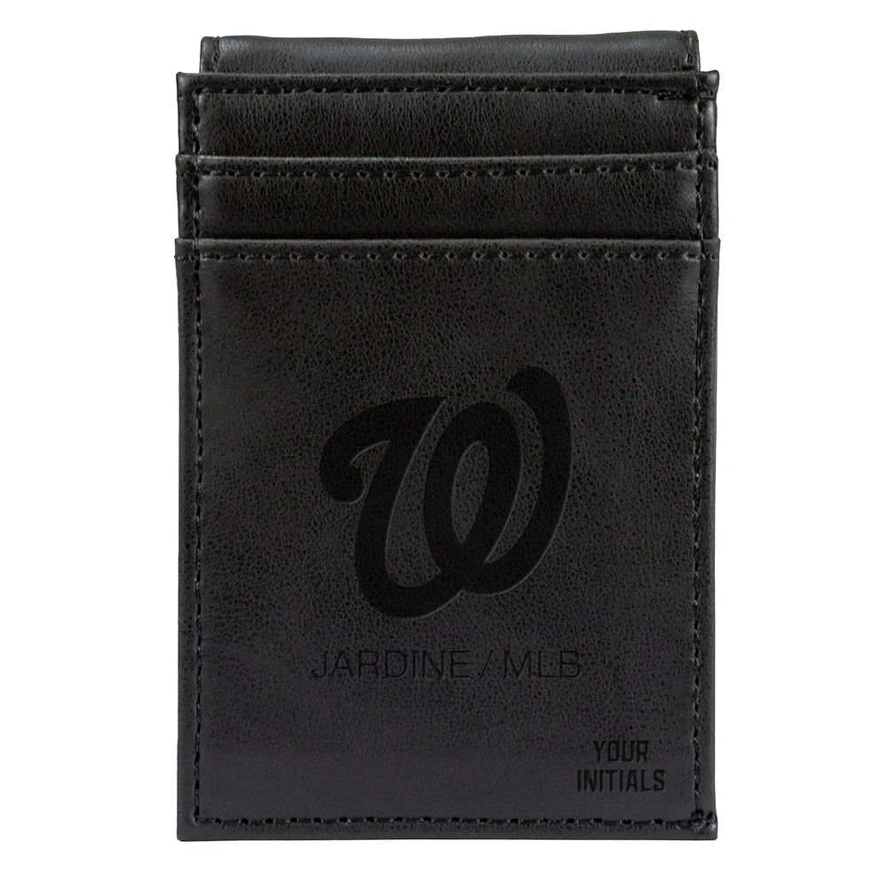 Washington Nationals Personalized Front Pocket Wallet
