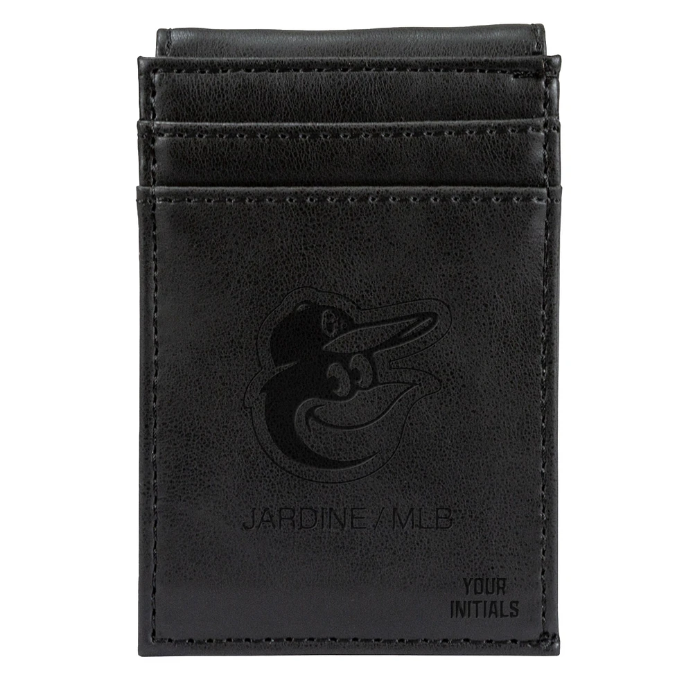 Baltimore Orioles Personalized Front Pocket Wallet