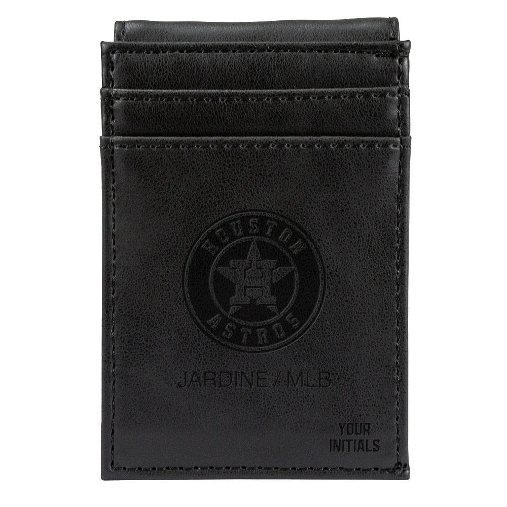 Houston Astros Personalized Front Pocket Wallet