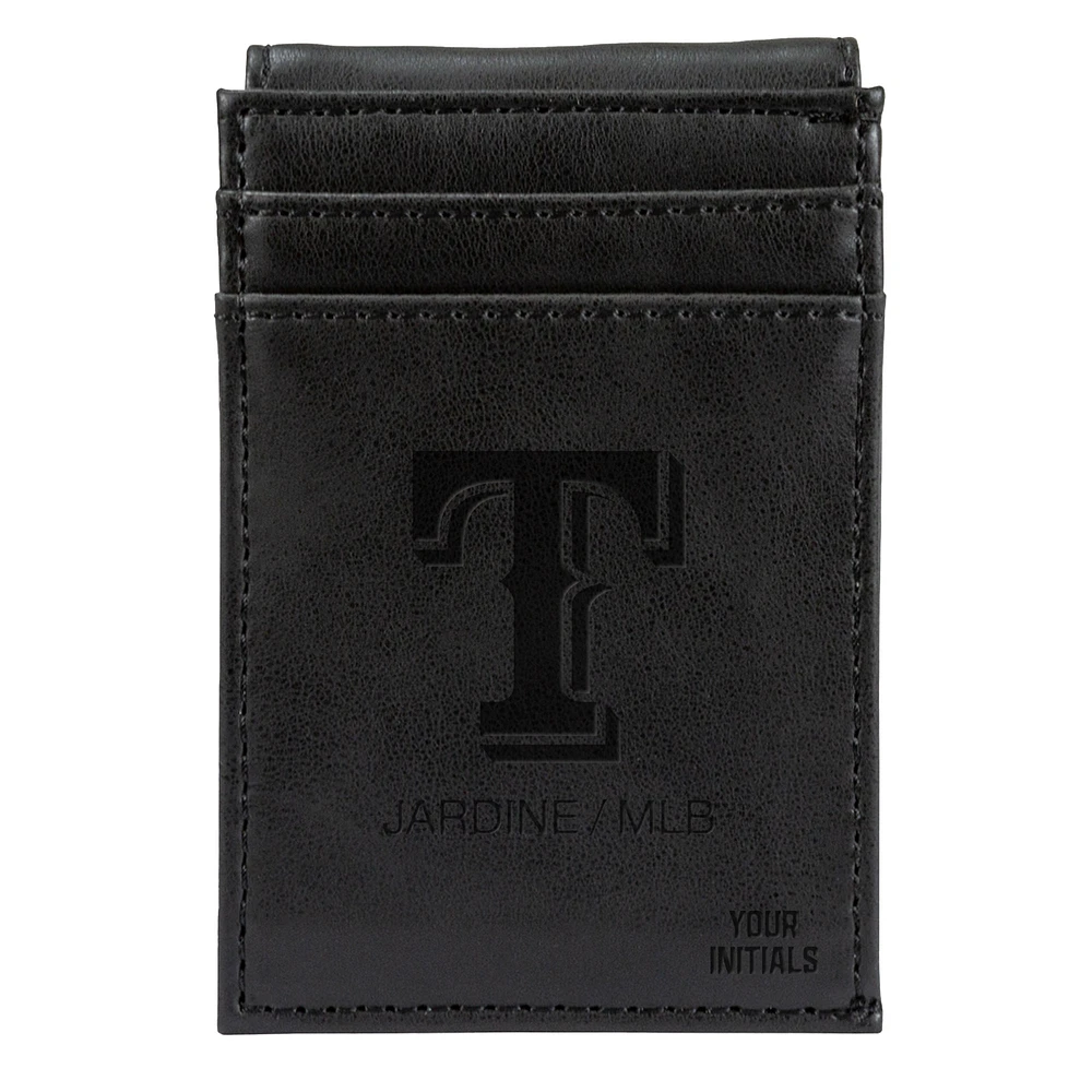 Texas Rangers Personalized Front Pocket Wallet