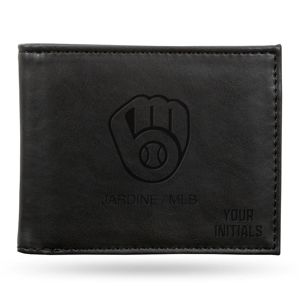 Milwaukee Brewers Personalized Billfold Wallet