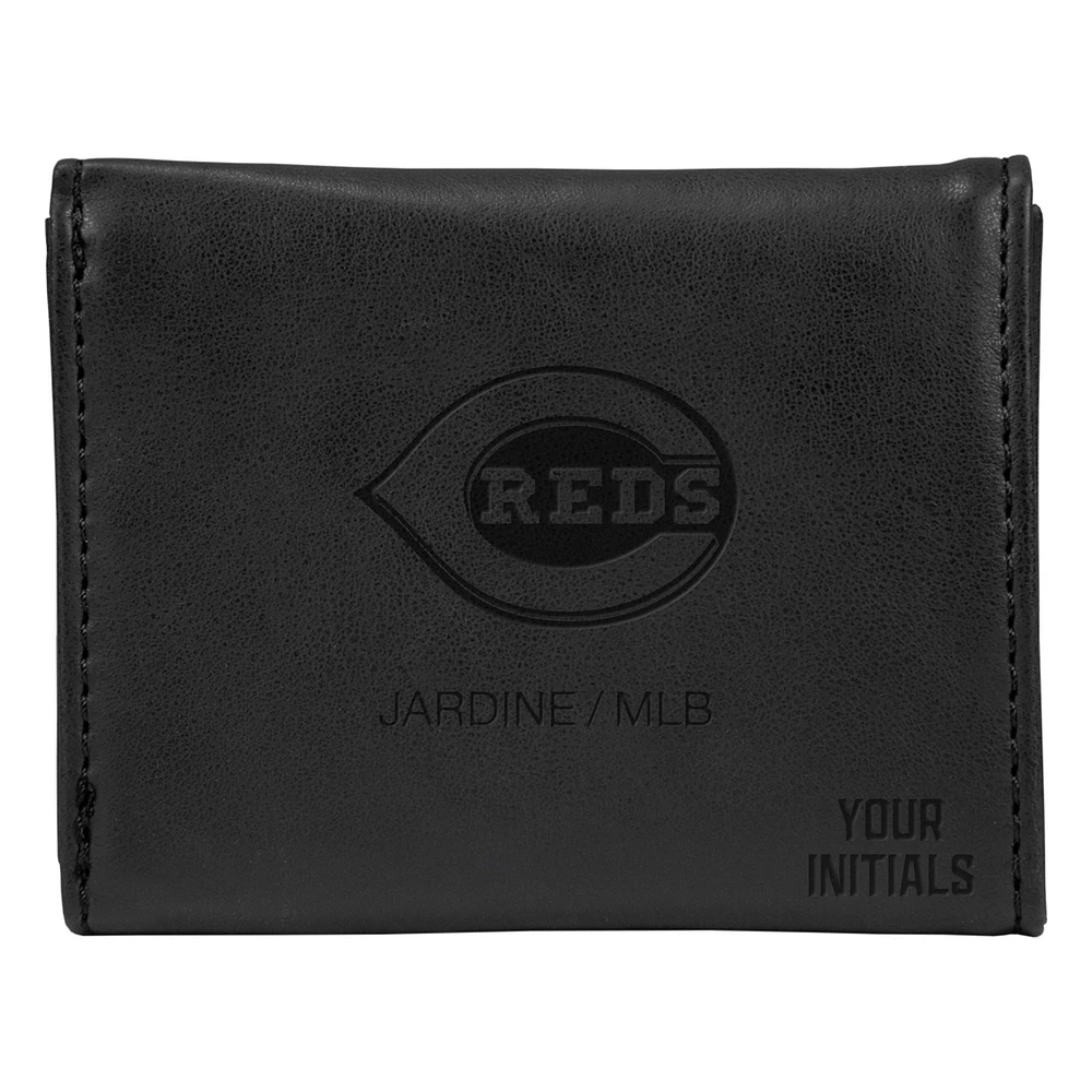 Cincinnati Reds Personalized Trifold Wallet