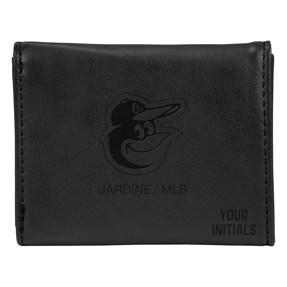 Baltimore Orioles Personalized Trifold Wallet
