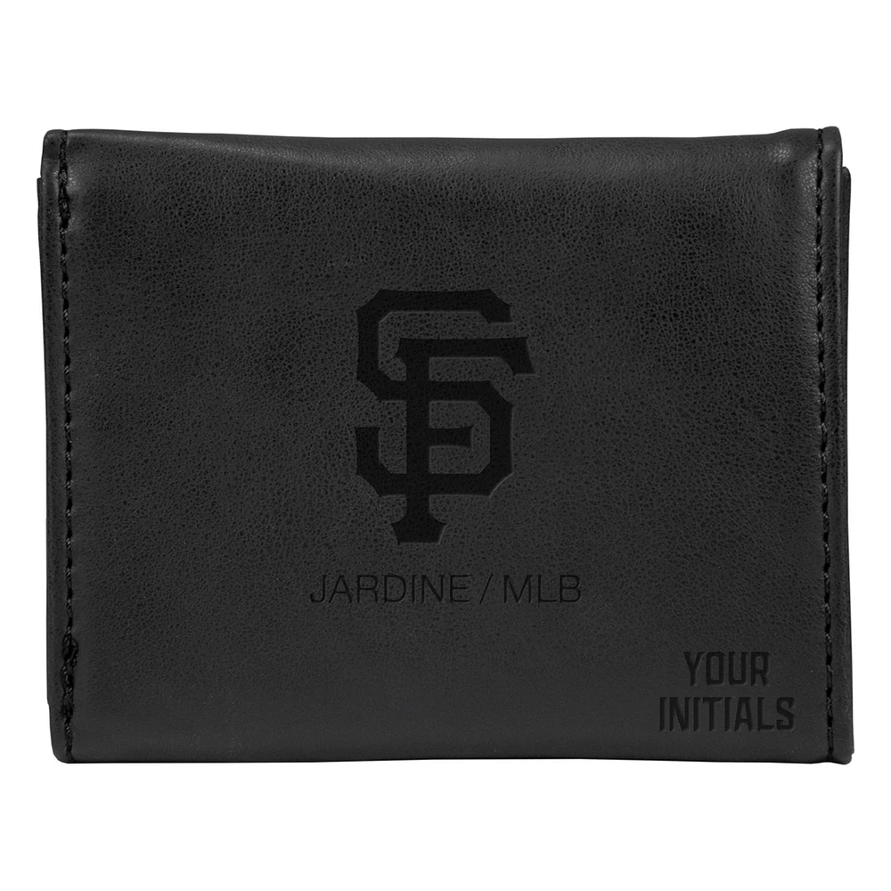San Francisco Giants Personalized Trifold Wallet