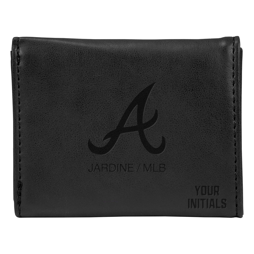 Atlanta Braves Personalized Trifold Wallet