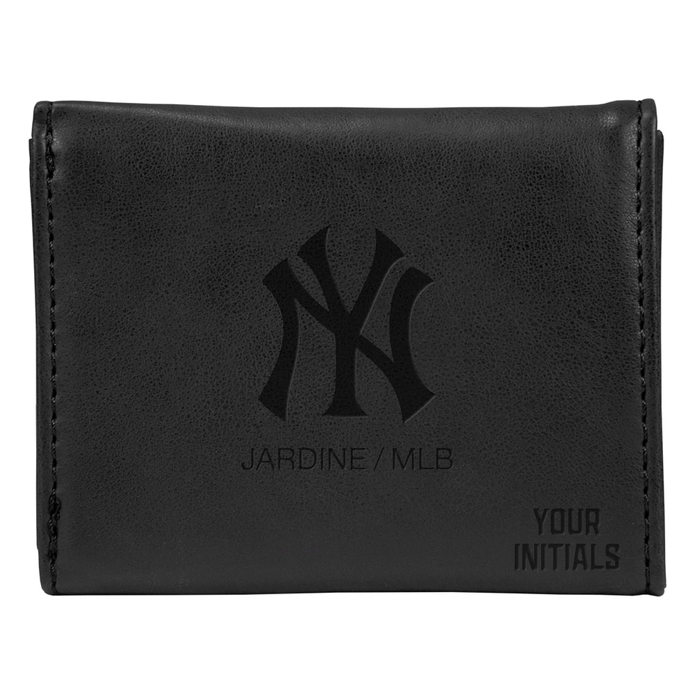 New York Yankees Personalized Trifold Wallet