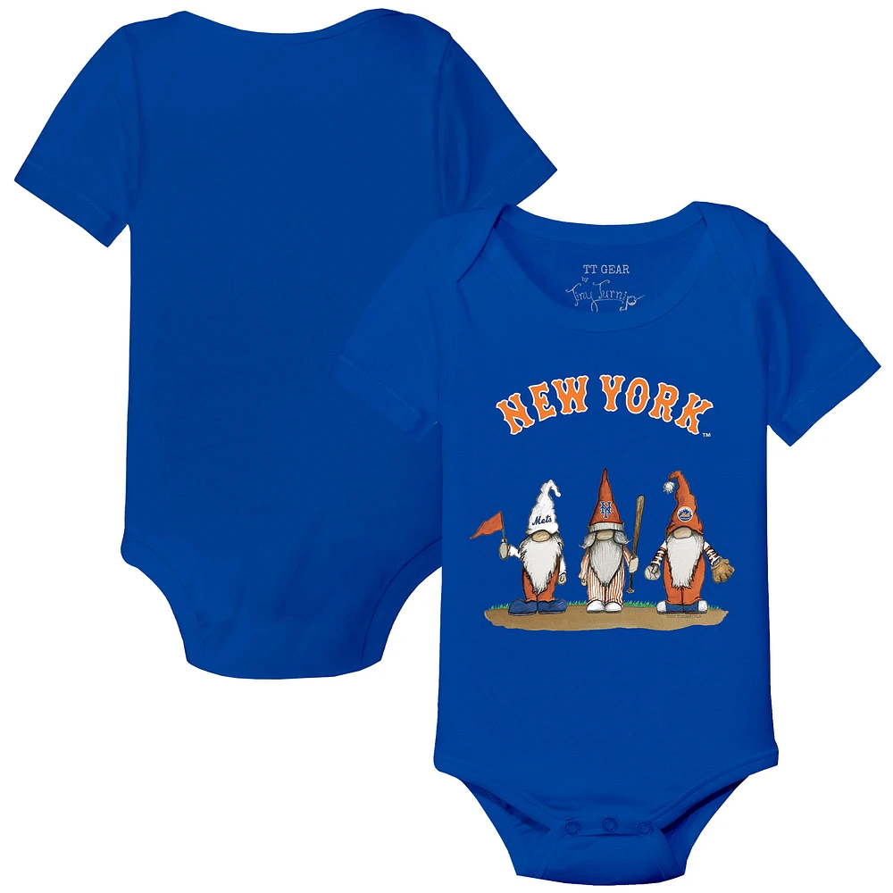 Infant Tiny Turnip Royal New York Mets Gnomes Bodysuit