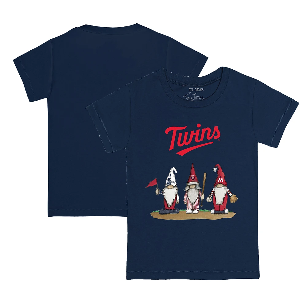 Infant Tiny Turnip Navy Minnesota Twins Gnomes T-Shirt