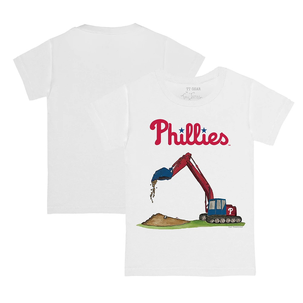 Toddler Tiny Turnip Philadelphia Phillies Excavator T-Shirt