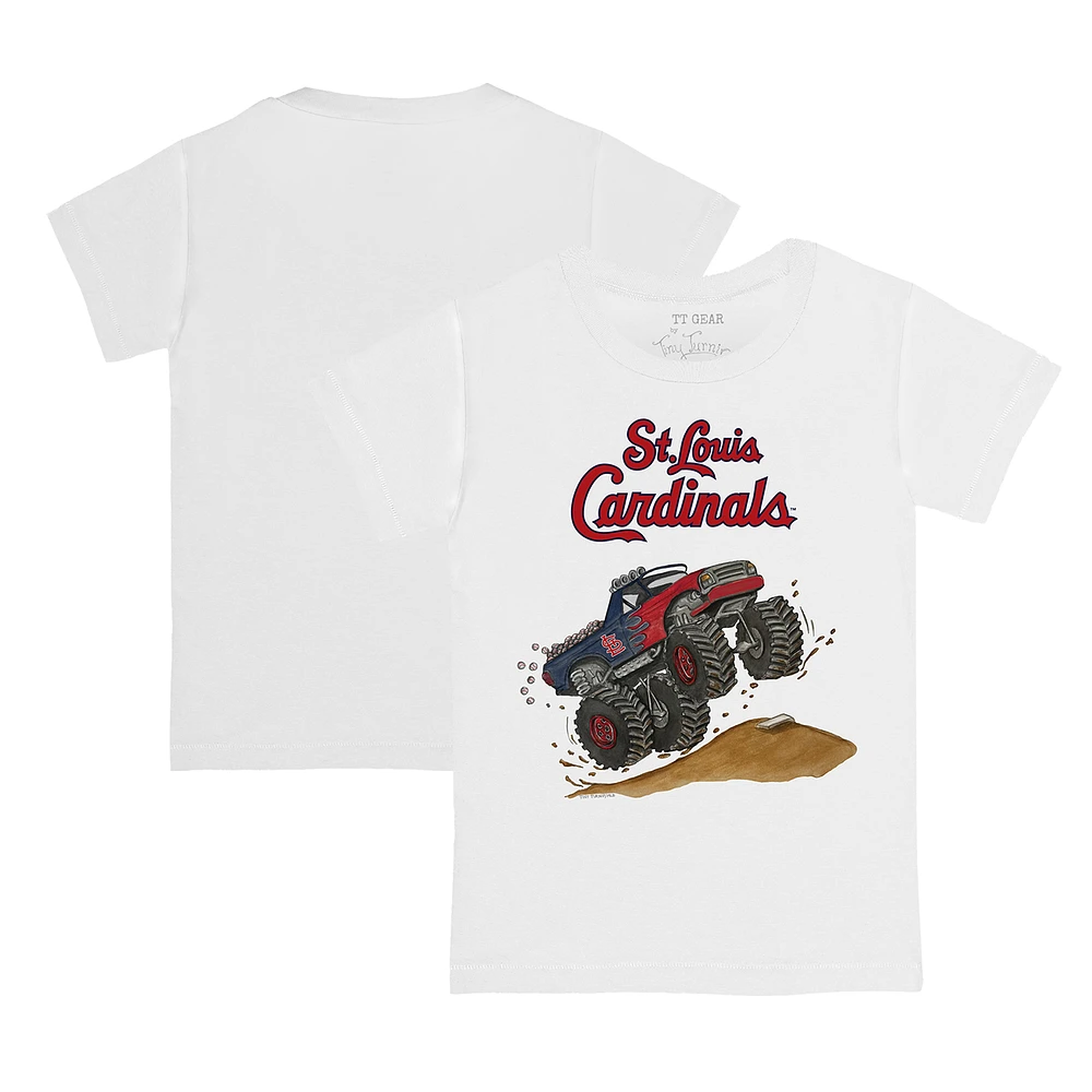 Toddler Tiny Turnip St. Louis Cardinals Monster Truck T-Shirt