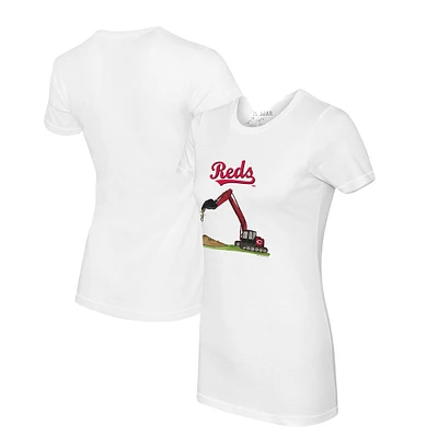 Women's Tiny Turnip Cincinnati Reds Excavator T-Shirt