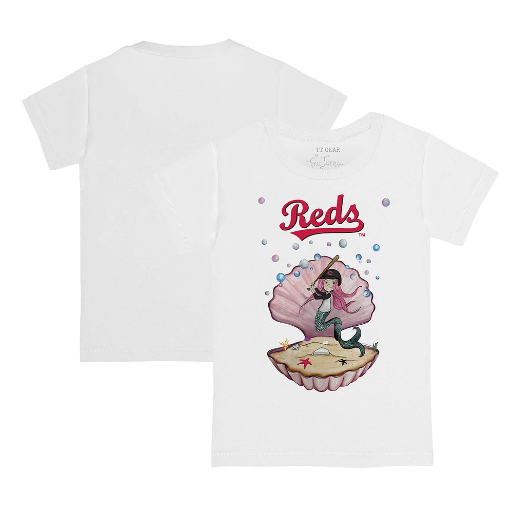 Youth Tiny Turnip Cincinnati Reds Mermaid T-Shirt