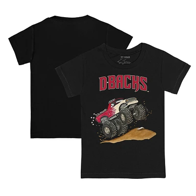 Youth Tiny Turnip Black Arizona Diamondbacks Monster Truck T-Shirt