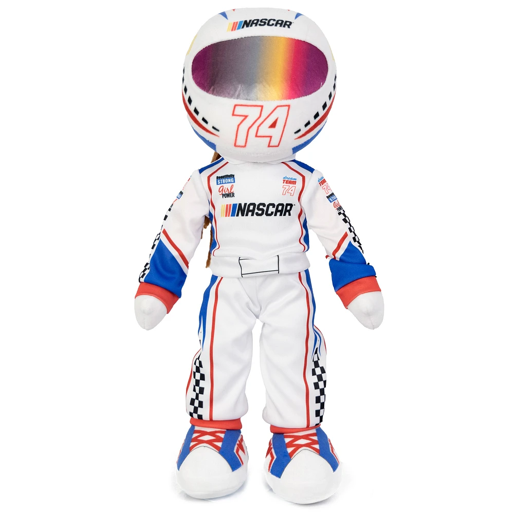 Plushible NASCAR Sally 14" Speedster Racecar Driver Rag Doll