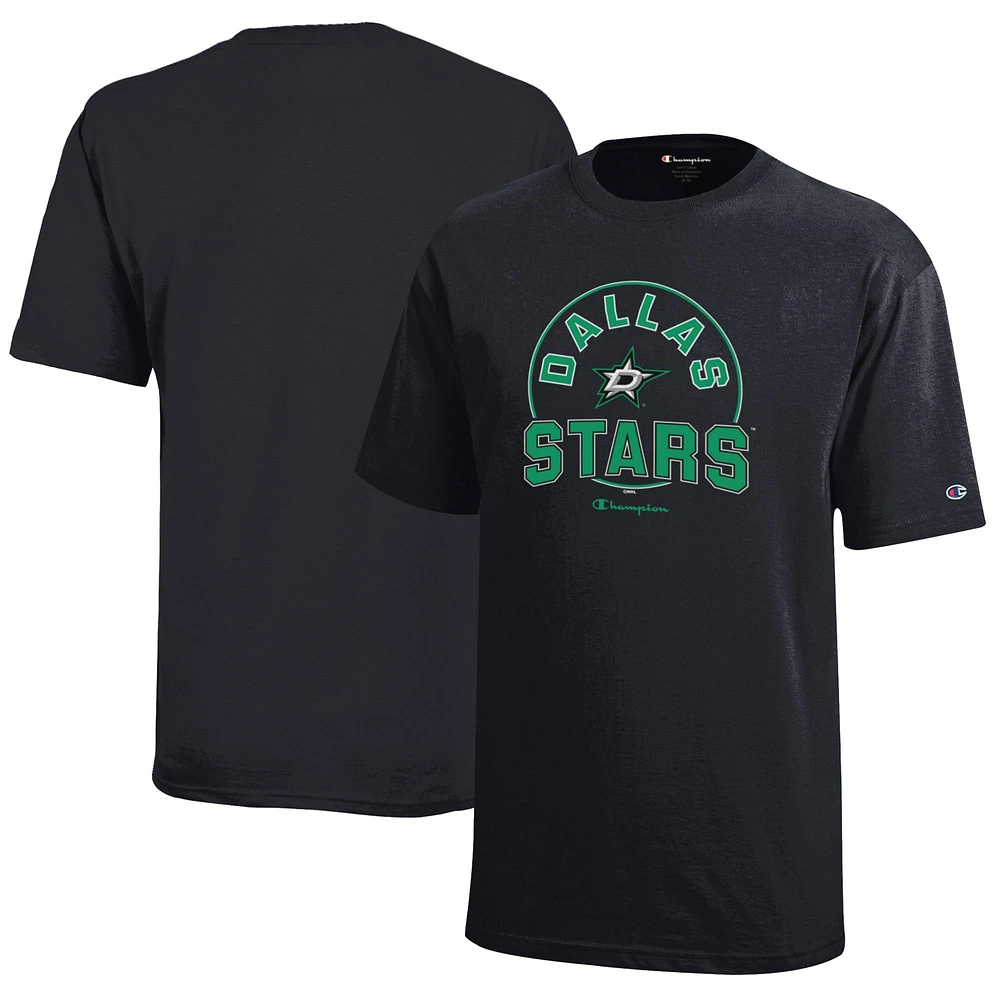 Youth Champion Black Dallas Stars Jersey T-Shirt