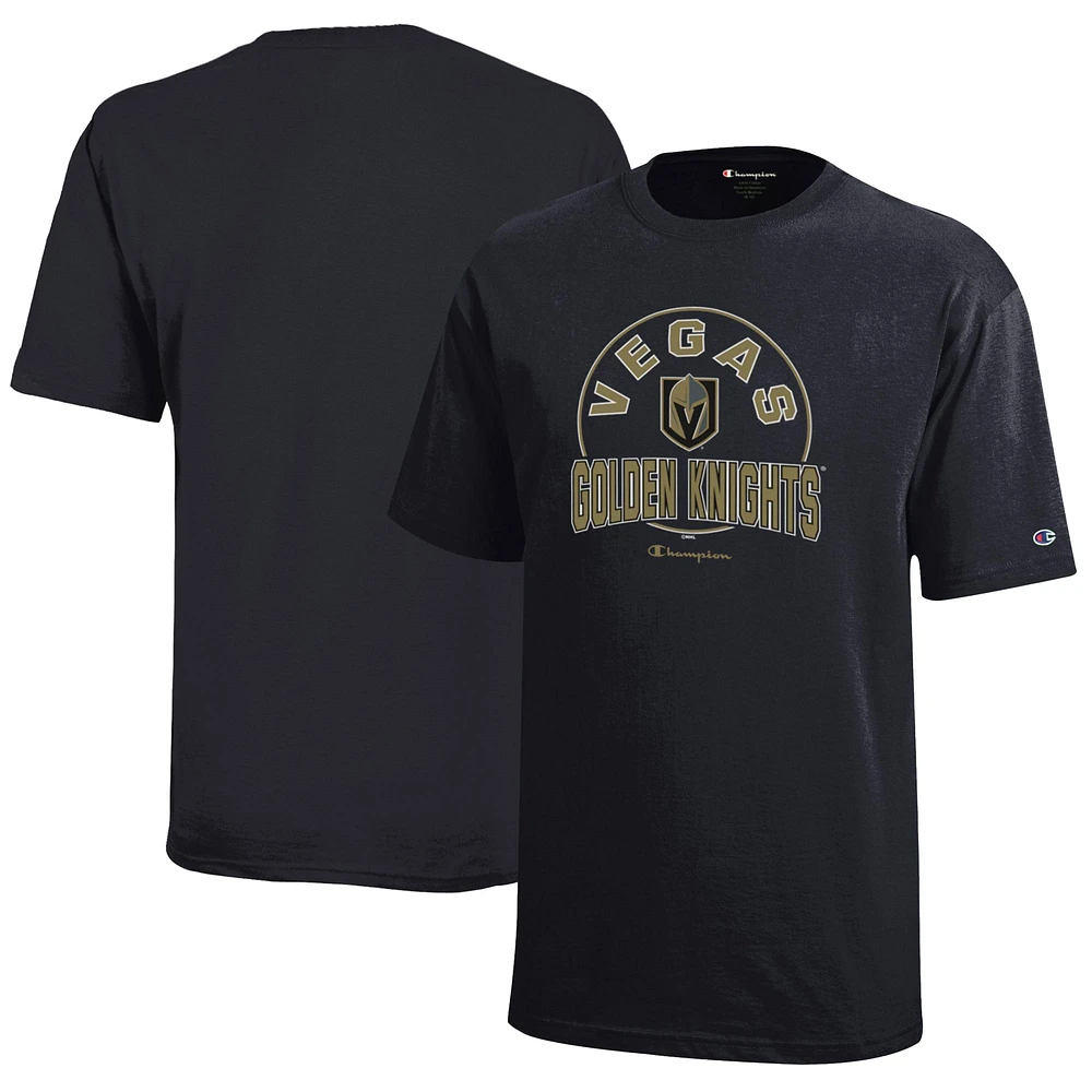 Youth Champion Black Vegas Golden Knights Jersey T-Shirt