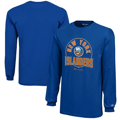 Youth Champion  Royal New York Islanders Long-Sleeve Jersey T-Shirt