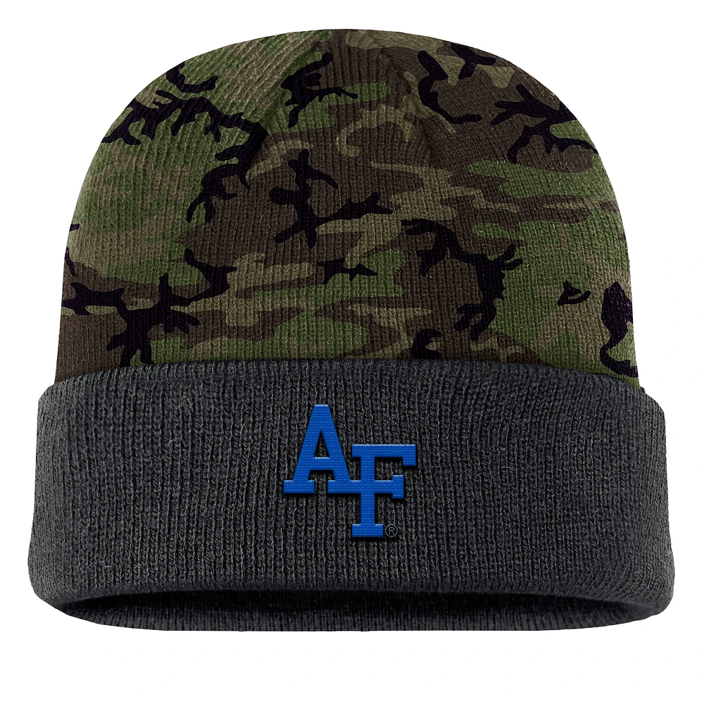 Men's Nike Camo Air Force Falcons Military Appreciation Cuffed Knit Hat