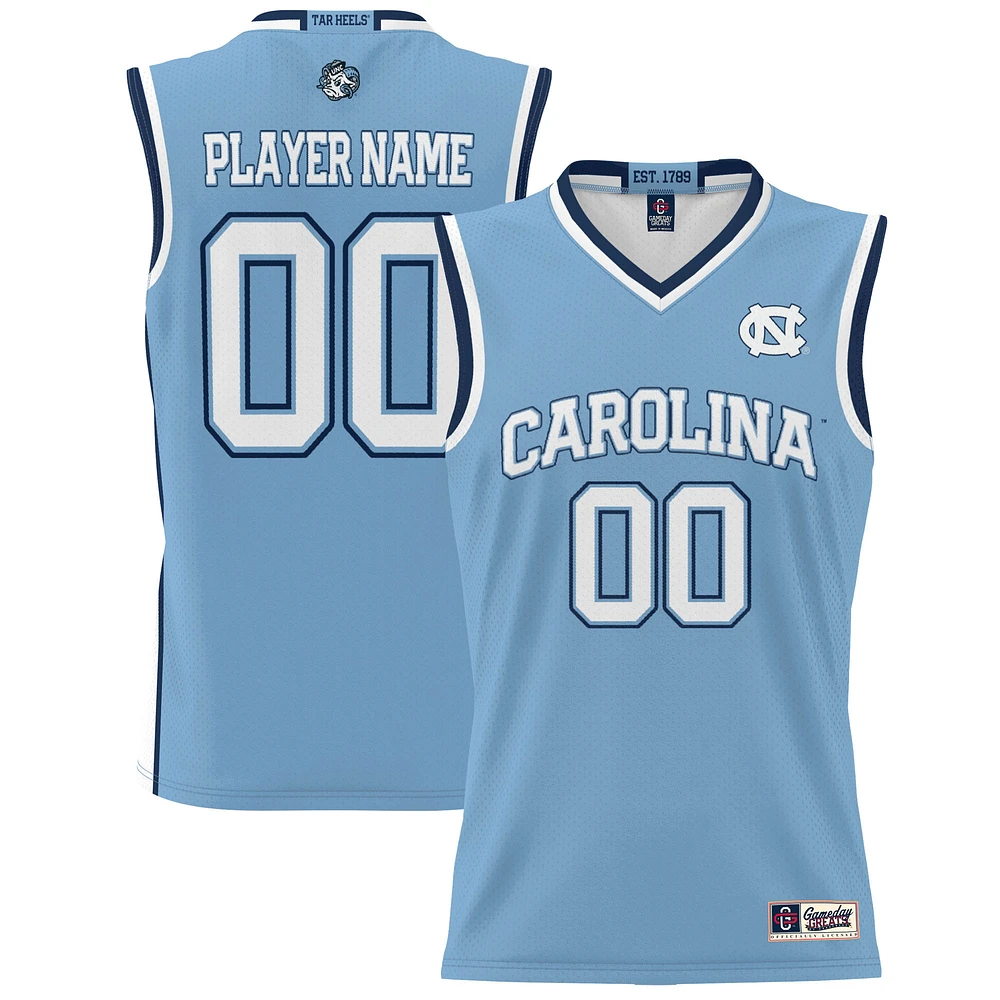 Unisex GameDay Greats Carolina Blue North Tar Heels NIL Pick-A-Player Lightweight Women's Basketball Jersey