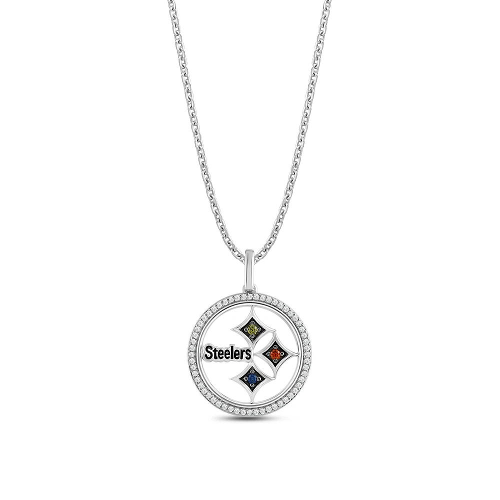 True Fan Pittsburgh Steelers Team Necklace