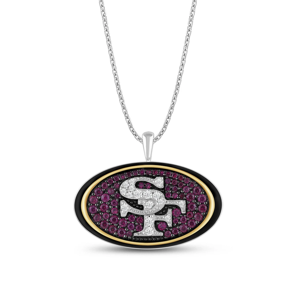 True Fan San Francisco 49ers Team Necklace