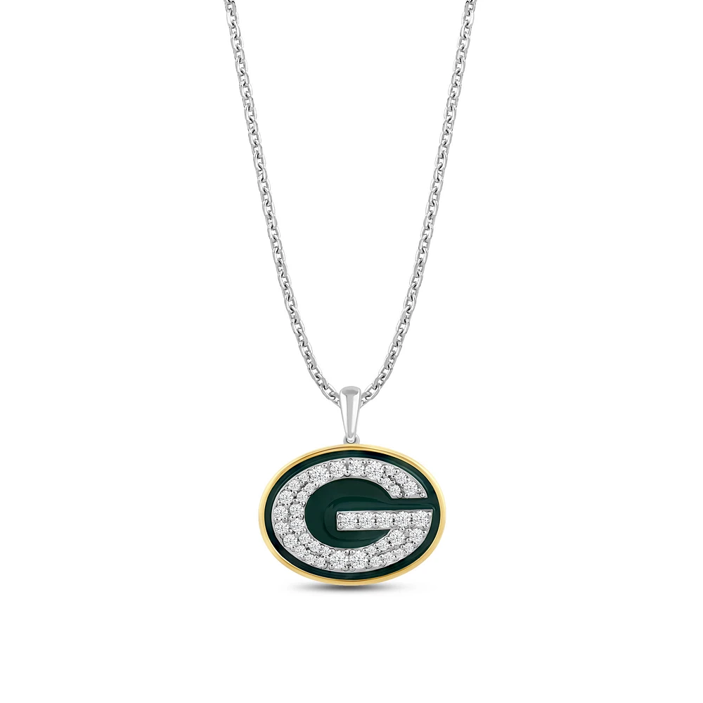 True Fan Green Bay Packers Team Necklace