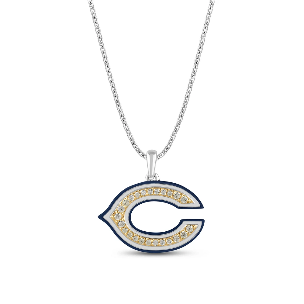 True Fan Chicago Bears Team Necklace