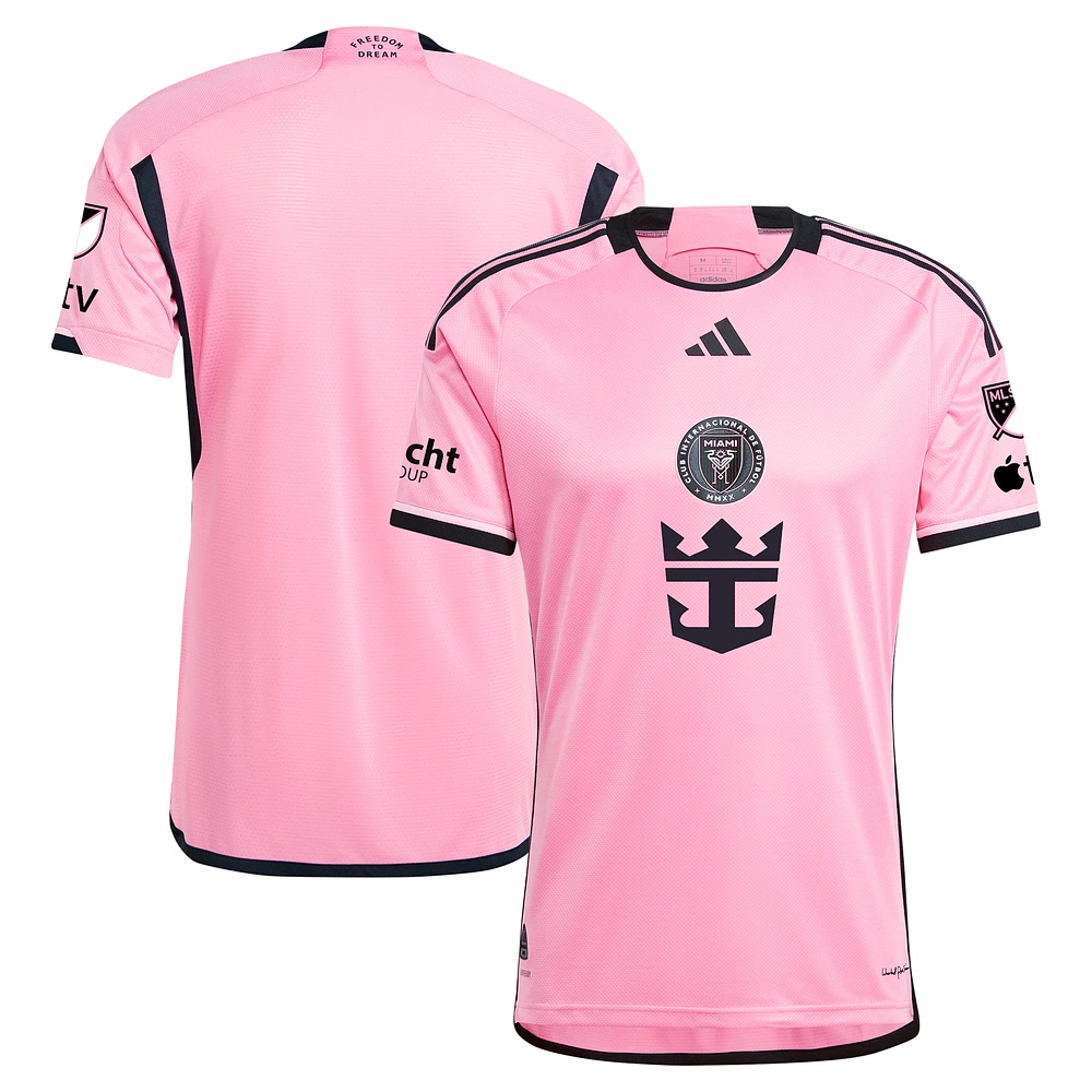 Men's adidas Pink Inter Miami CF 2024 2getherness Authentic Jersey