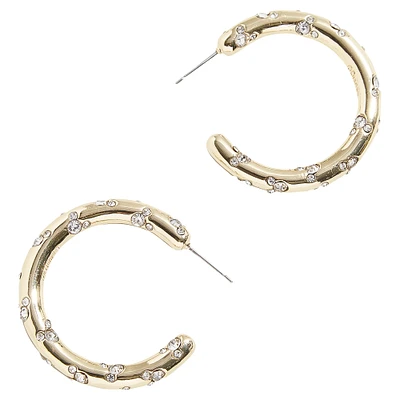 BaubleBar Mickey Mouse Hoop Earrings