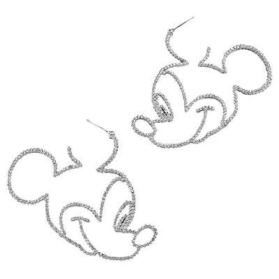 BaubleBar Mickey Mouse Outline Earrings