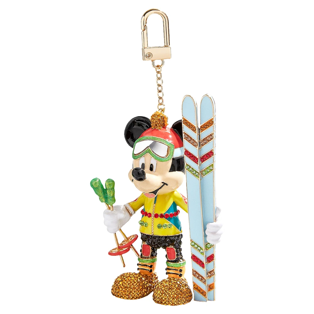 BaubleBar Mickey Mouse Skiing Bag Charm