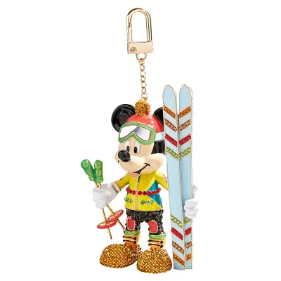 BaubleBar Mickey Mouse Skiing Bag Charm