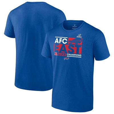 Men's Fanatics Royal Buffalo Bills 2023 AFC East Division Champions Big & Tall T-Shirt