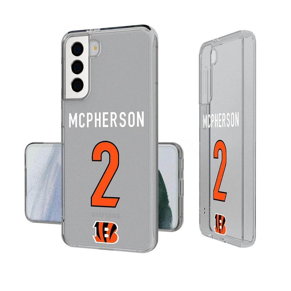 Keyscaper Evan McPherson Cincinnati Bengals Galaxy Clear Case
