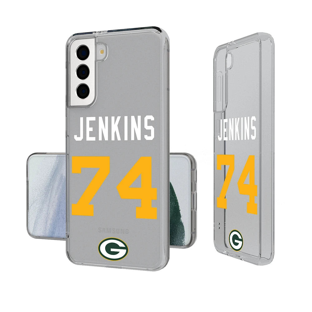 Keyscaper Elgton Jenkins Green Bay Packers Galaxy Clear Case