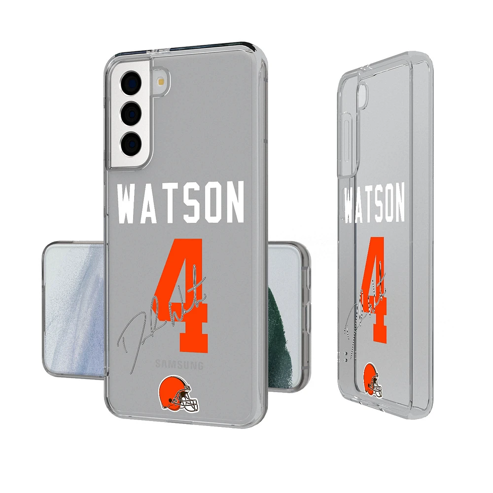 Keyscaper Deshaun Watson Cleveland Browns Galaxy Clear Case