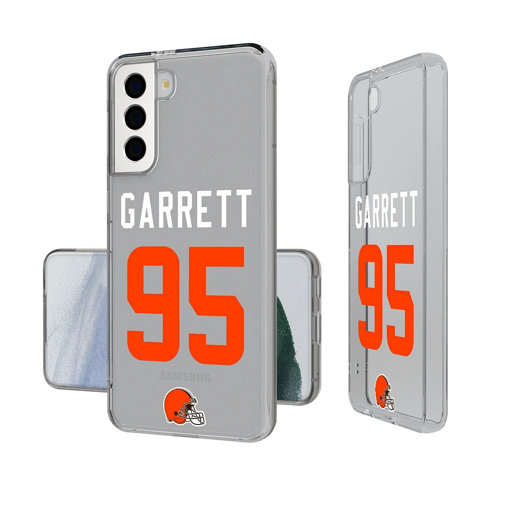 Keyscaper Myles Garrett Cleveland Browns Galaxy Clear Case