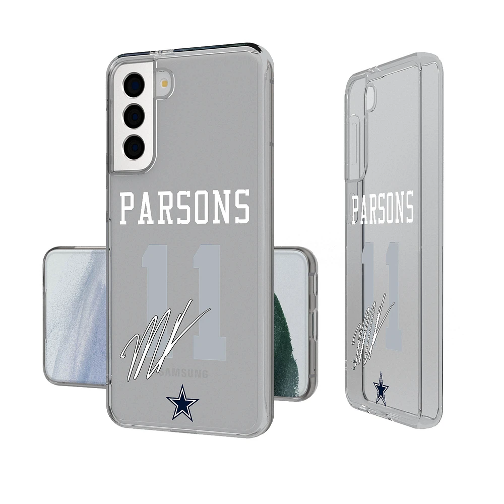 Keyscaper Micah Parsons Dallas Cowboys Galaxy Clear Case