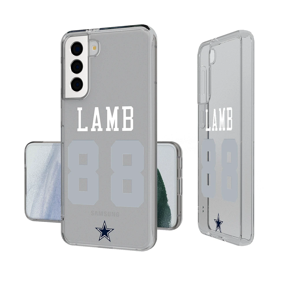 Keyscaper CeeDee Lamb Dallas Cowboys Galaxy Clear Case