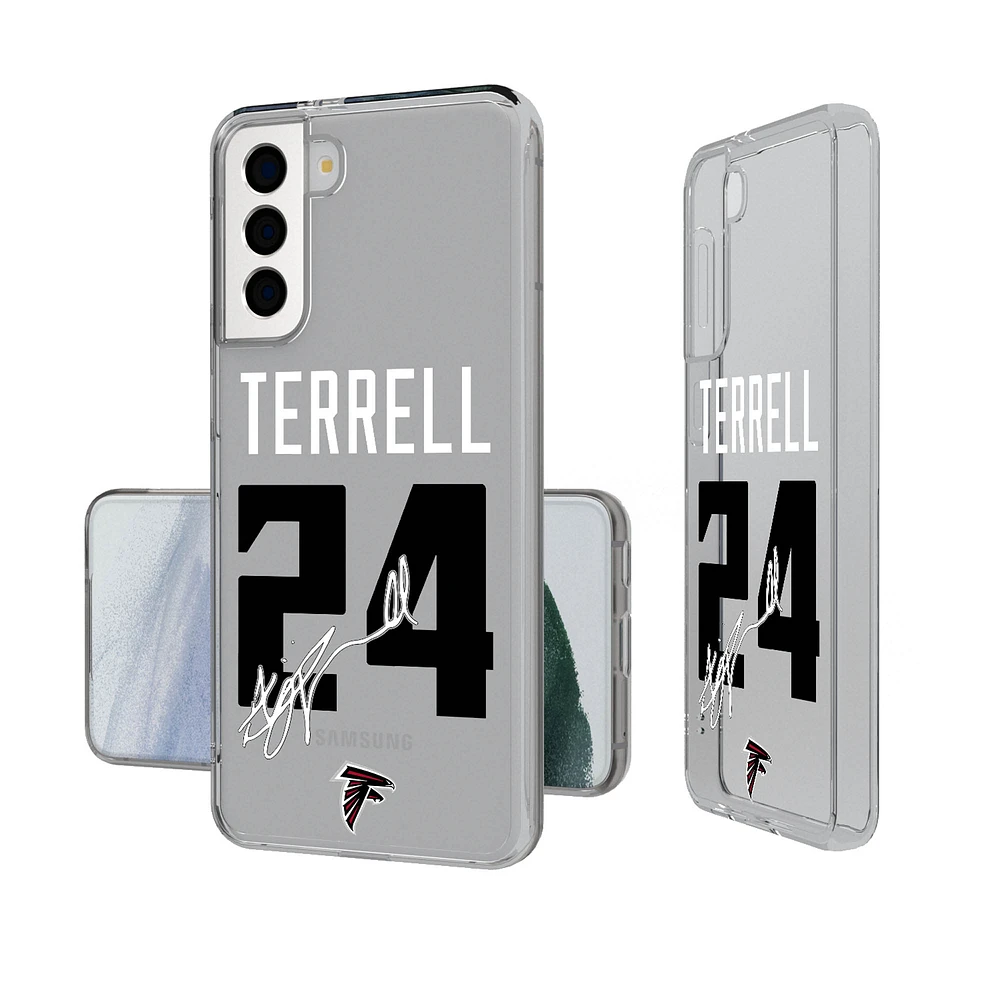 Keyscaper A.J. Terrell Atlanta Falcons Galaxy Clear Case