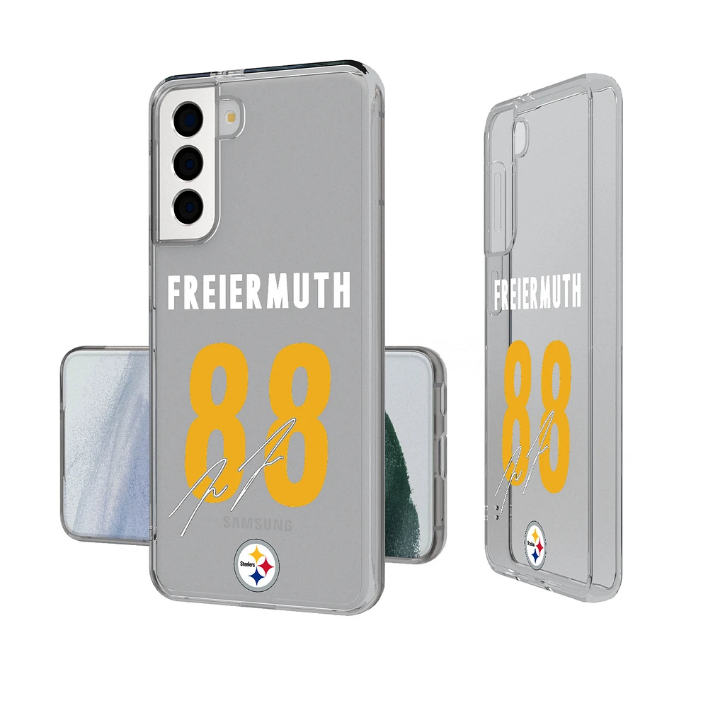Keyscaper Pat Freiermuth Pittsburgh Steelers Galaxy Clear Case