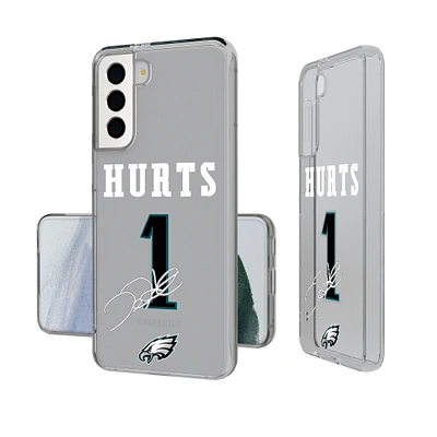 Keyscaper Jalen Hurts Philadelphia Eagles Galaxy Clear Case