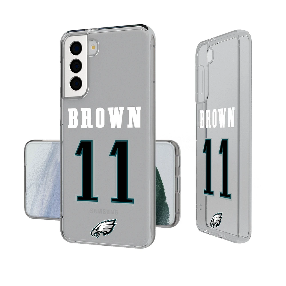 Keyscaper A.J. Brown Philadelphia Eagles Galaxy Clear Case