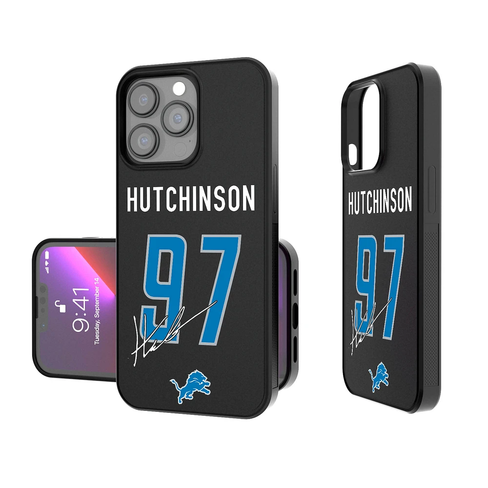 Keyscaper Aidan Hutchinson Detroit Lions iPhone Bump Case