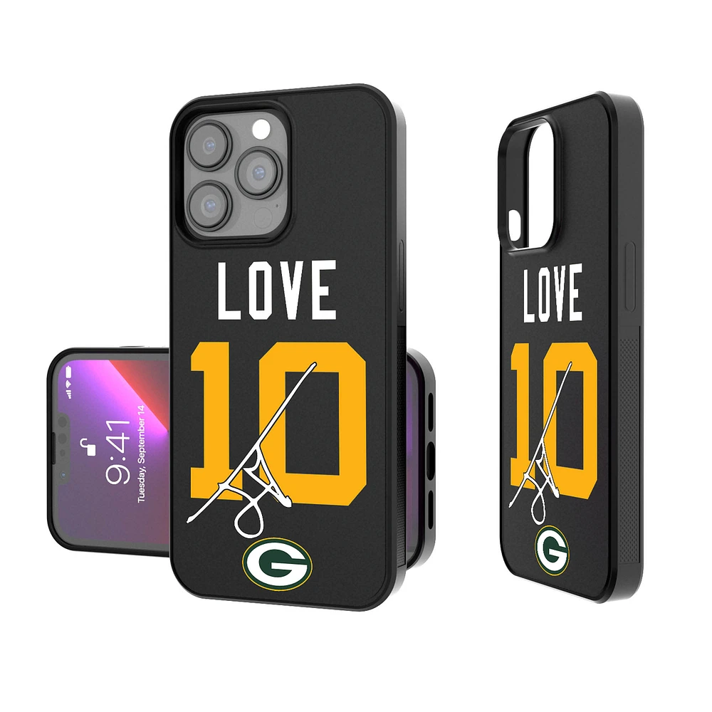 Keyscaper Jordan Love Green Bay Packers iPhone Bump Case