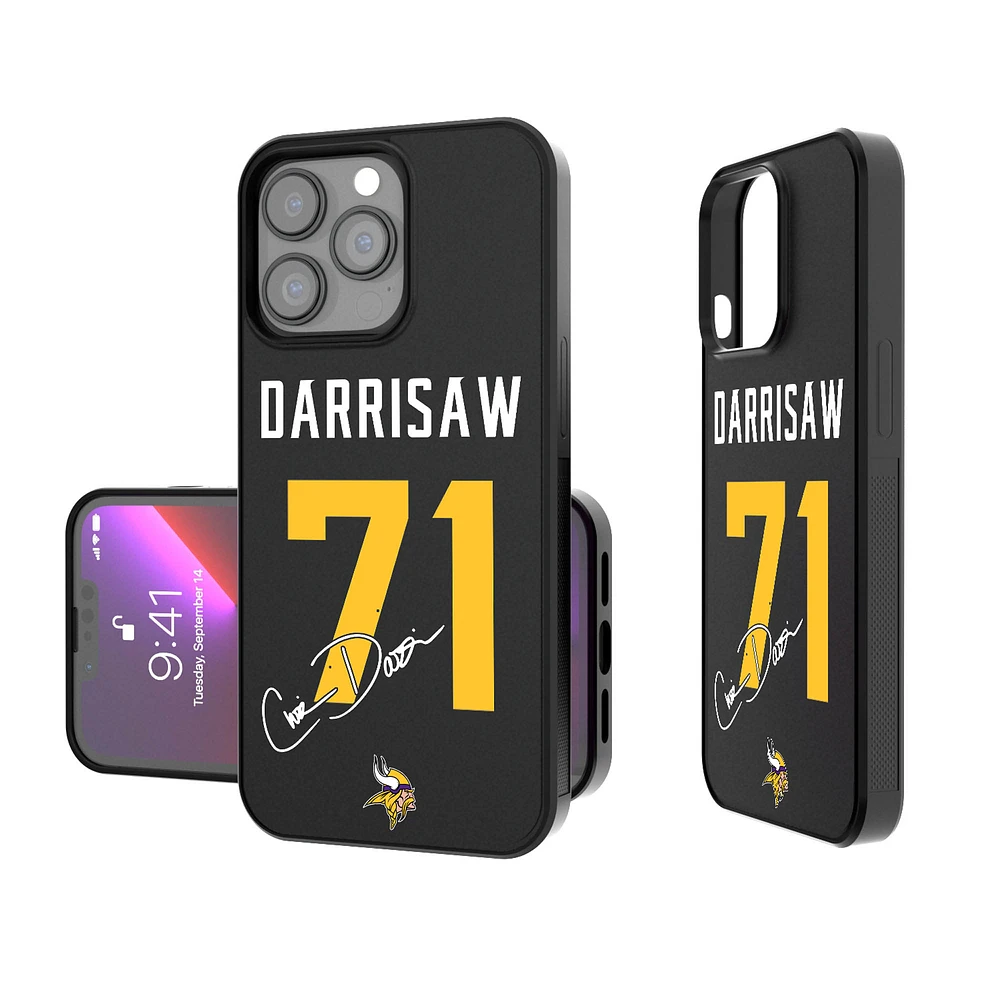 Keyscaper Christian Darrisaw Minnesota Vikings iPhone Bump Case