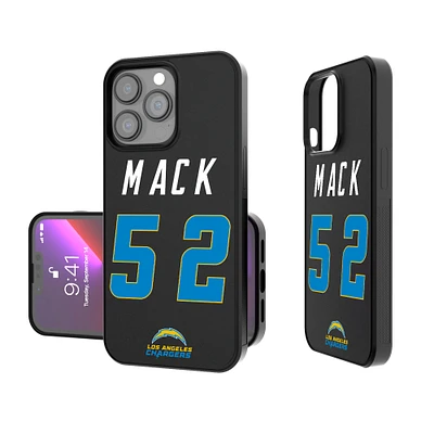 Keyscaper Khalil Mack Los Angeles Chargers iPhone Bump Case