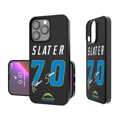 Keyscaper Rashawn Slater Los Angeles Chargers iPhone Bump Case