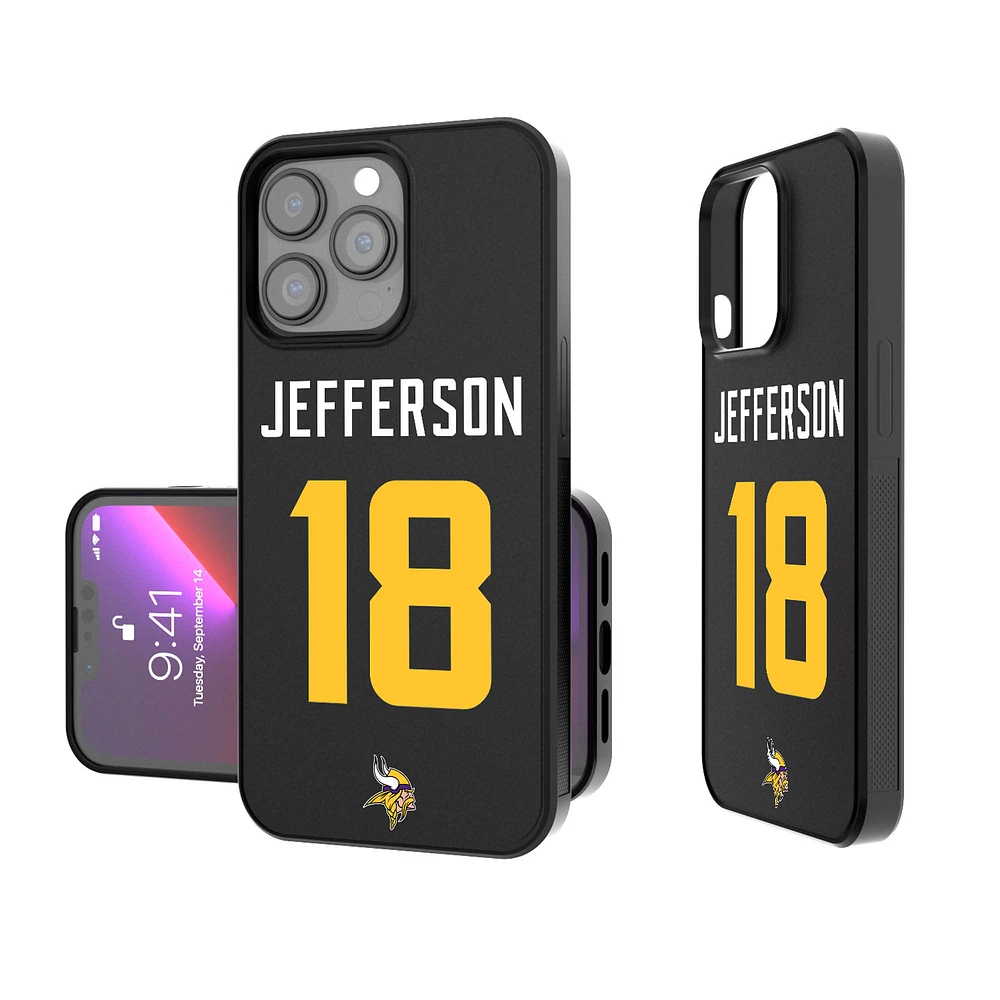 Keyscaper Justin Jefferson Minnesota Vikings iPhone Bump Case